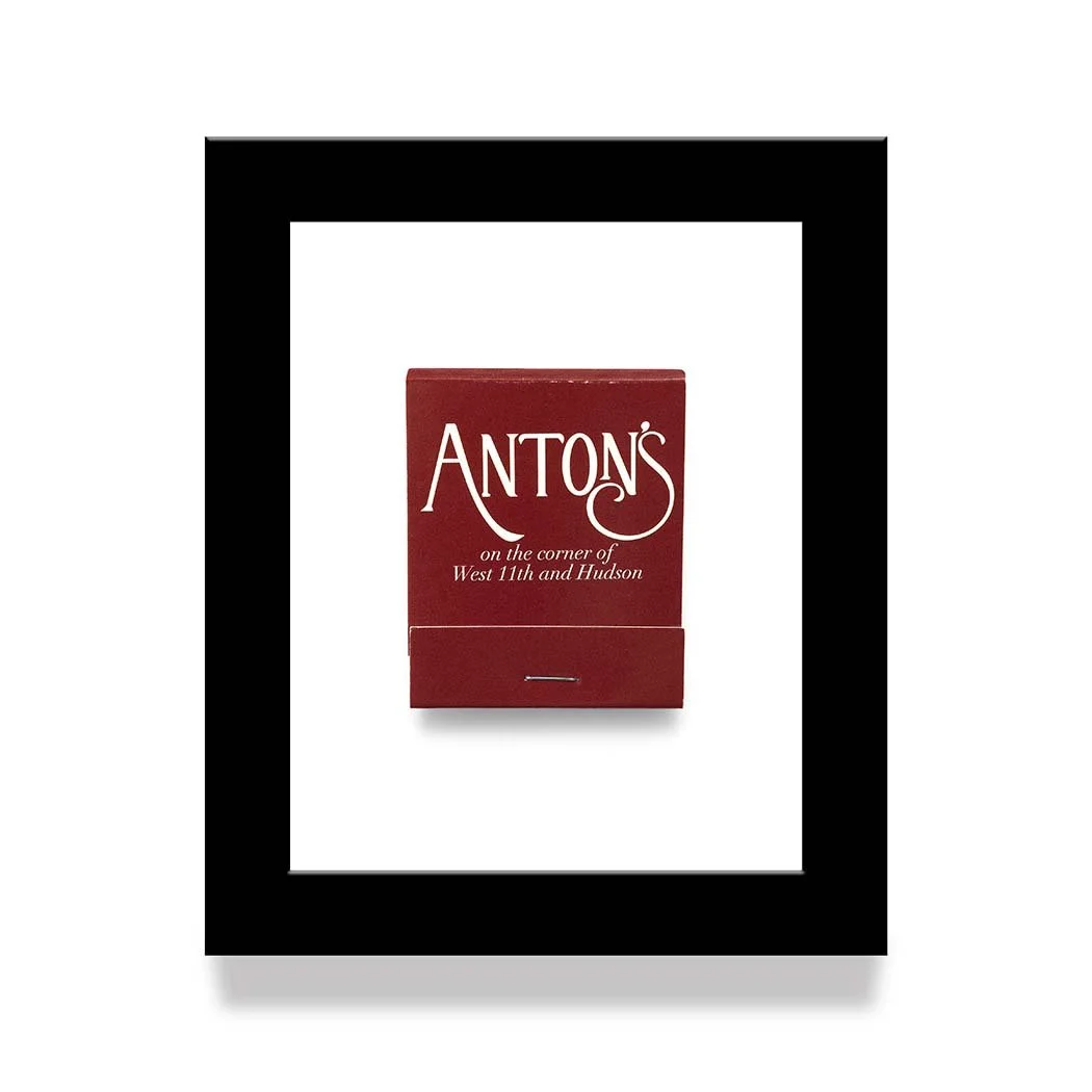 Anton's Matchbook Print — c r c